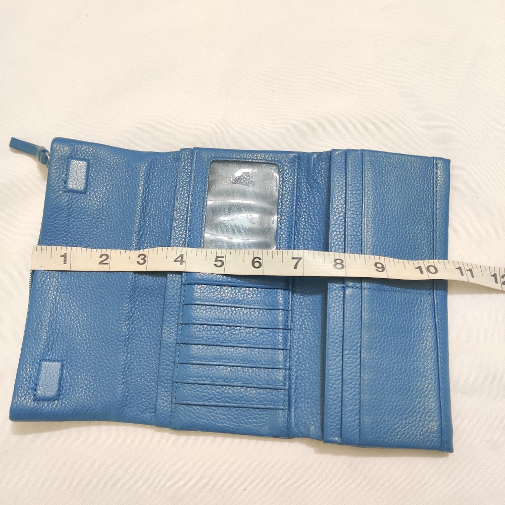 Brighton Turquoise Blue Nolita Wallet - Picture 12 of 13